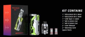 Wismec Reuleaux Rx G W Led Mod Cheap Vaping Deals