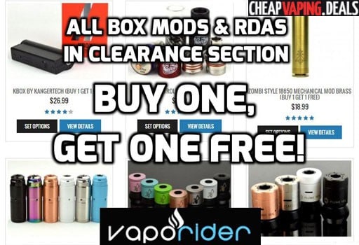 Vaporider coupon code