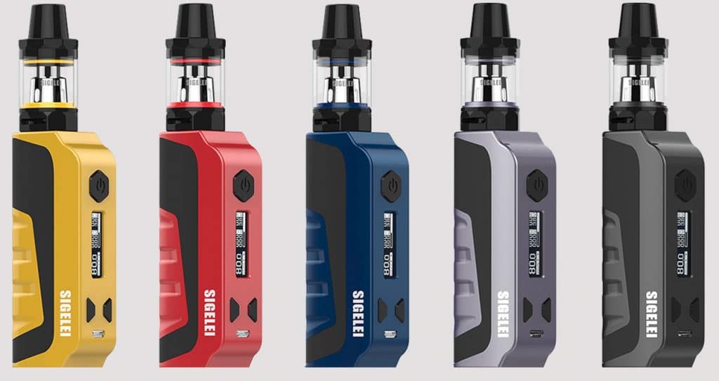 Sigelei E1 80w Box Mod Kit W Tank 42 75 Cheap Vaping Deals