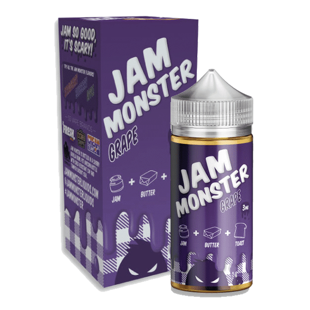 Jam Monster Grape 100ml E-Juice $11.95 - Cheap Vaping Deals