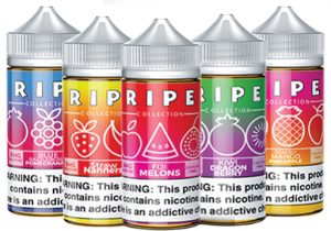 Last Day! Vape 100 Ripe Collection E-Juices 100mL - $6.74 | Ripe Collection Iced 100mL - $3.68