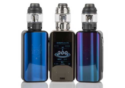 Snowwolf Zephyr: 200W/5000mAh Touchscreen Kit $63.00 (USA) - Cheap