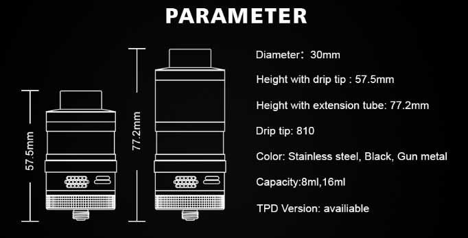 Steam Crave Aromamizer Plus V2 RDTA | Vapelink Australia