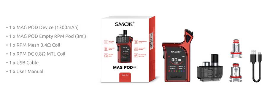 Smok Mag Pod System Kit $19.99 - Cheap Vaping Deals