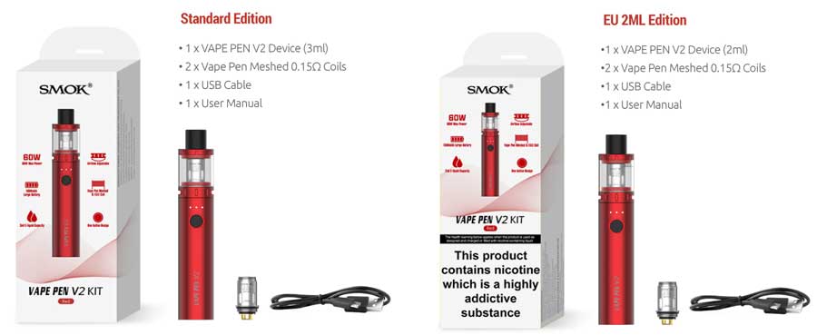 Smok Vape Pen V2 Kit $11.17 (USA) - Cheap Vaping Deals &amp; Coupons