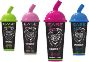 Snowwolf Ease Disposable $11.80 | 8000 Puffs | Cup Shape