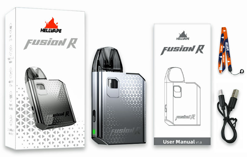 Hellvape Fusion R Pod Kit Package