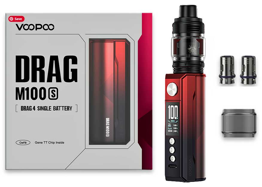 Voopoo - Sigaretta Elettronica Kit Drag m100s