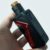 Size of the GeekVape Aegis Squonk Box Mod with RDA