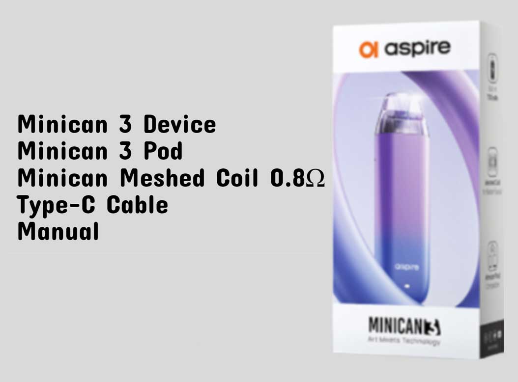 Asapire Minican 3 Package Contents