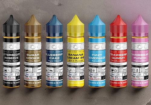 Glas Basix Series E-Juices 60mL - $6.20