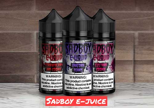 On Sale! Sadboy E-Liquids 100mL - $7.03 | Nic Salts 30mL - $7.03