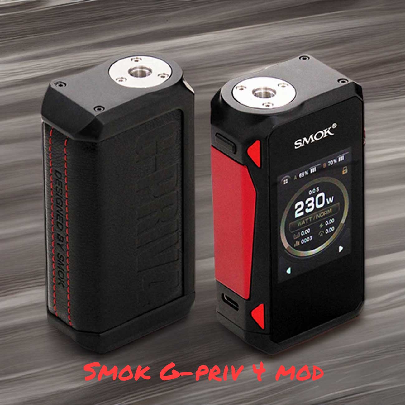 Smok G-Priv 4 230W TC Box Mod $37.79 | Kit $47.29 - Cheap Vaping Deals