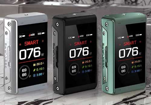 Geekvape T200 Waterproof Touchscreen 200W TC Box Mod Kit with Z-Tank $41.59