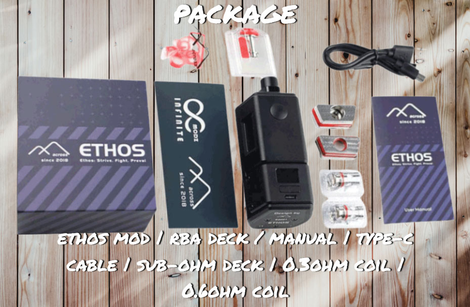 Dovpo Ethos Boro Kit: What's Included In The Package