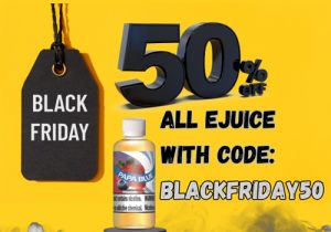 USA Blowout! Central Vapors Black Friday: 20% Off Sitewide | 50% Off All E-Juices | Bulk Vape Juices $27.98 For 500mL