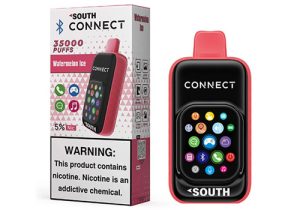 South Connect 35K Disposable $8.99 - 35,000 Puffs, Touchscreen, Connect To Phone, Built-In Apps, Play Games & Music