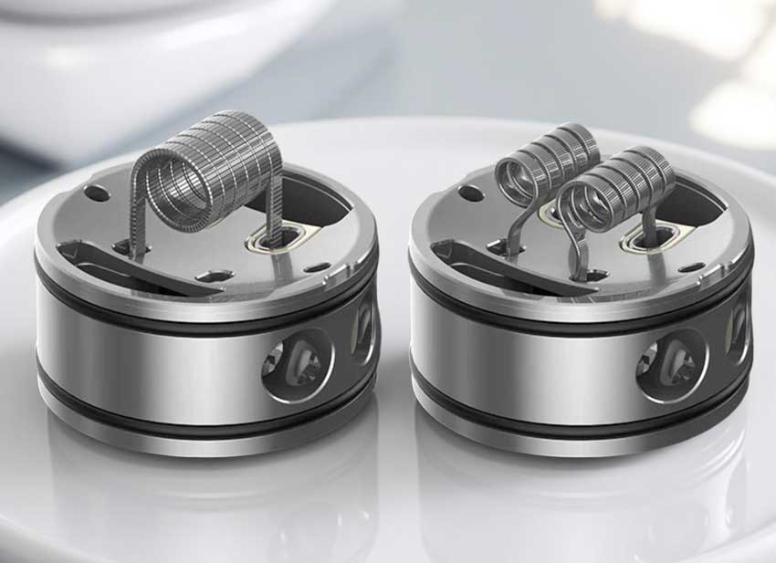 Wotofo Recurve V2 RDA Build Deck with Coils