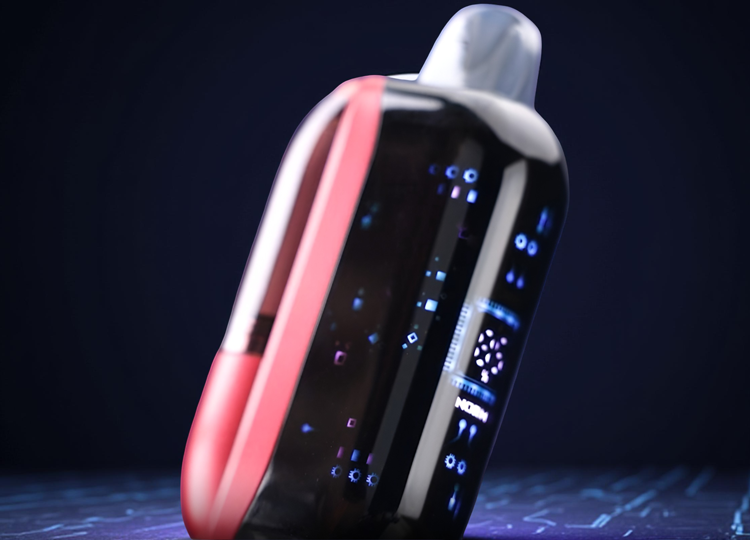 Close-up of a device featuring a highly aesthetic 3D curved screen, emphasizing the premium, seamless glass edges and the bright display designed for maximizing visual clarity and offering a high-end user interface.