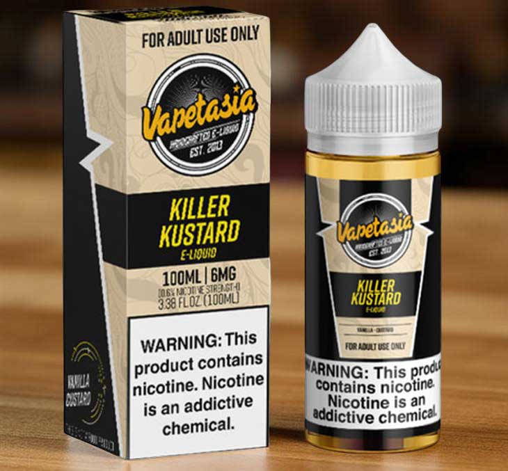 Vapetasia Killer Custard E-Juice