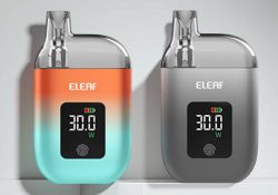 Eleaf IORE Pebble Kit in Ocean Sunrise and Space Grey finish colors