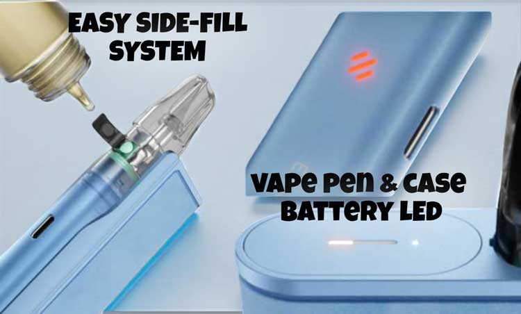 Innokin EZ Leva Kit Battery LED and Filling System