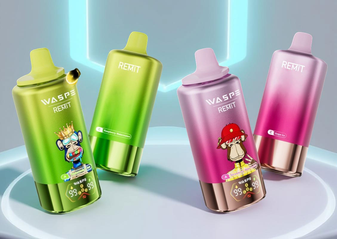 WASPE & Remit 4-in-1 100K Disposable Vape 56ml 5% 100000 Puffs