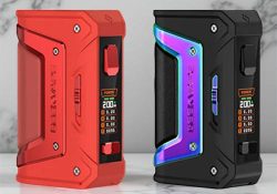 Geekvape L200 (Aegis Legend 2) 200W Box Mod Red and Rainbow