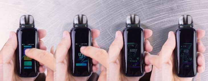 Lost Vape Thelema Aura 45 Touch Screen Instructions