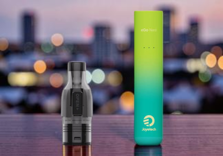 Joyetech eGo Nano Pod Kit with a compatible 0.8ohm top-fill pod cartridge