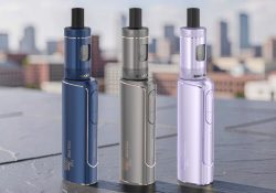 Innokin Coolfire Z Air Kit 2000mAh Pod Mod Kit in titanium grey, royal blue, lavender mist