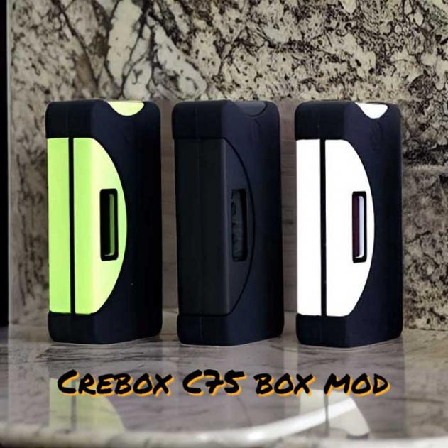 Crebox C75 75W TC Box Mod