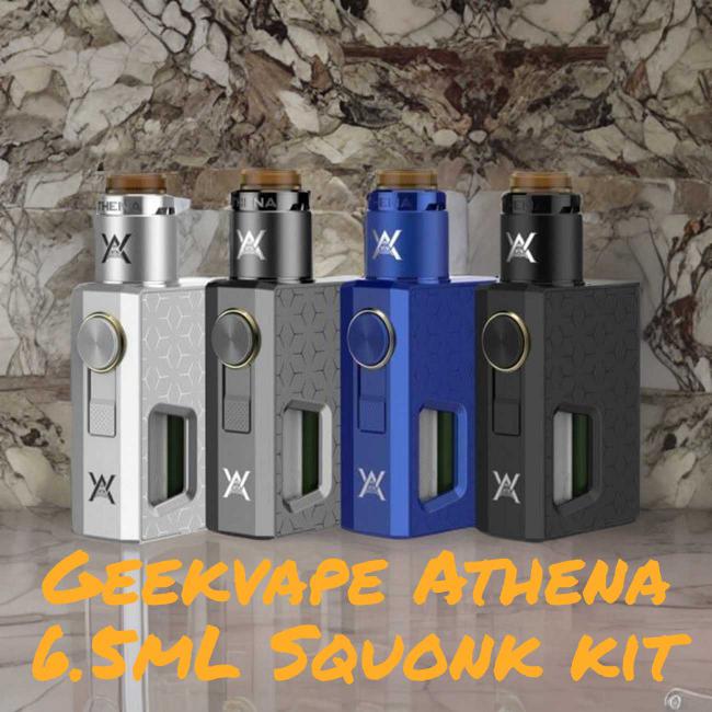 GeekVape Athena Squonk Mechanical Box Mod RDA Kit