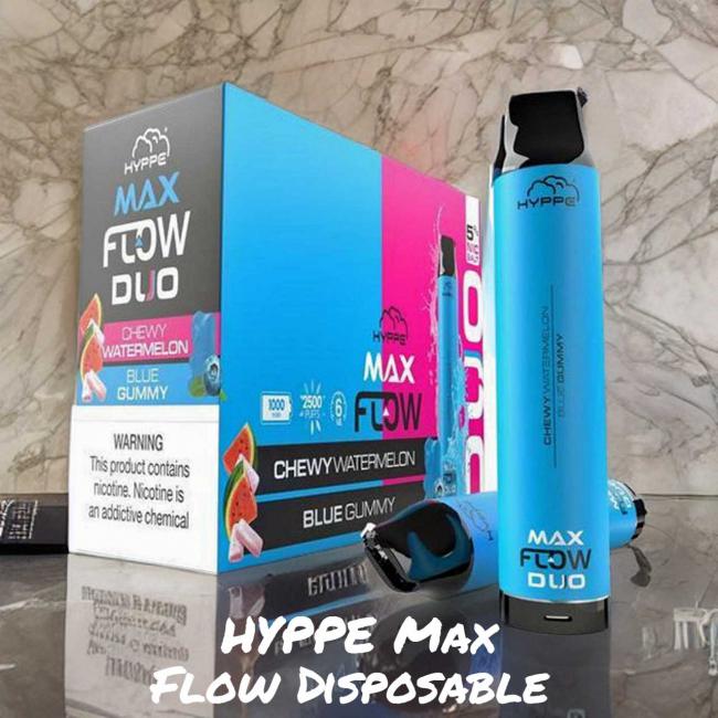 Hyppe Max Flow Disposable Vape 2000 or 5000 Puffs