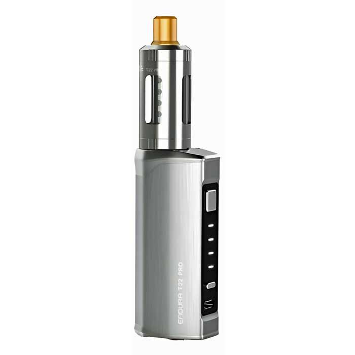 Innokin T22 Pro Vape Kit – Gebürstetes Silber, 3000 MAh, USB-C, Mit T18E Pro Tank
